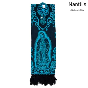 Jorongo Mexicano TM-73403 Turquoise Mexican Poncho