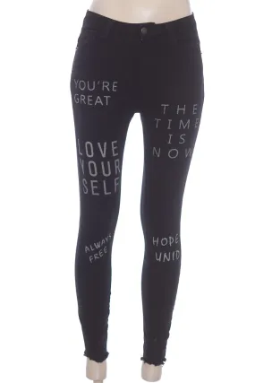 Pantalón color Negro - Blue rags